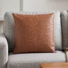 Light en Living Sierkussen COURO Cognac 43x43 cm - Light & Living