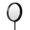 Light en Living Spiegel rond 20x10x35 cm LURI mat zwart