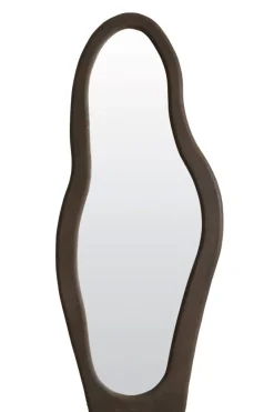 Light en Living Spiegel RUTH 84x200 cm | Organisch Houten Frame Grijsbruin – Light & Living
