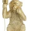 Light en Living Tafellamp aap goud