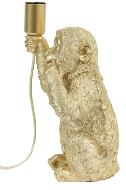 Light en Living Tafellamp aap goud