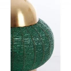 Light en Living Tafellamp Cetara Kralen Groen Ø25x26 cm