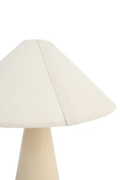 Light en Living Tafellamp E14 Ø40x44,5 cm DOLORE zand+linnen naturel