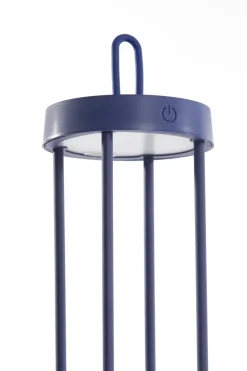 Light en Living Tafellamp LED Ø13x28 cm ISALO blauw