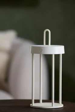 Light en Living Tafellamp LED Ø13x28 cm ISALO creme
