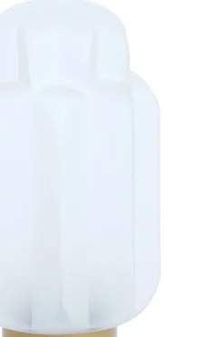 Light en Living Tafellamp LED Thisio melkglas L