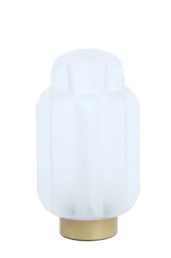 Light en Living Tafellamp LED Thisio melkglas L