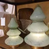 Light en Living Tafellamp LED Ø19x28 cm TREE glas mint groen+goud