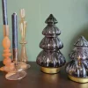 Light en Living Tafellamp LED Ø12x18 cm TREE glas glans donker bruin