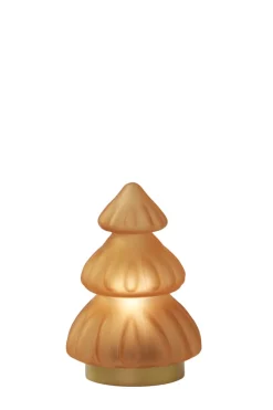 Light en Living Tafellamp LED Ø12x18 cm TREE glas mat oranje