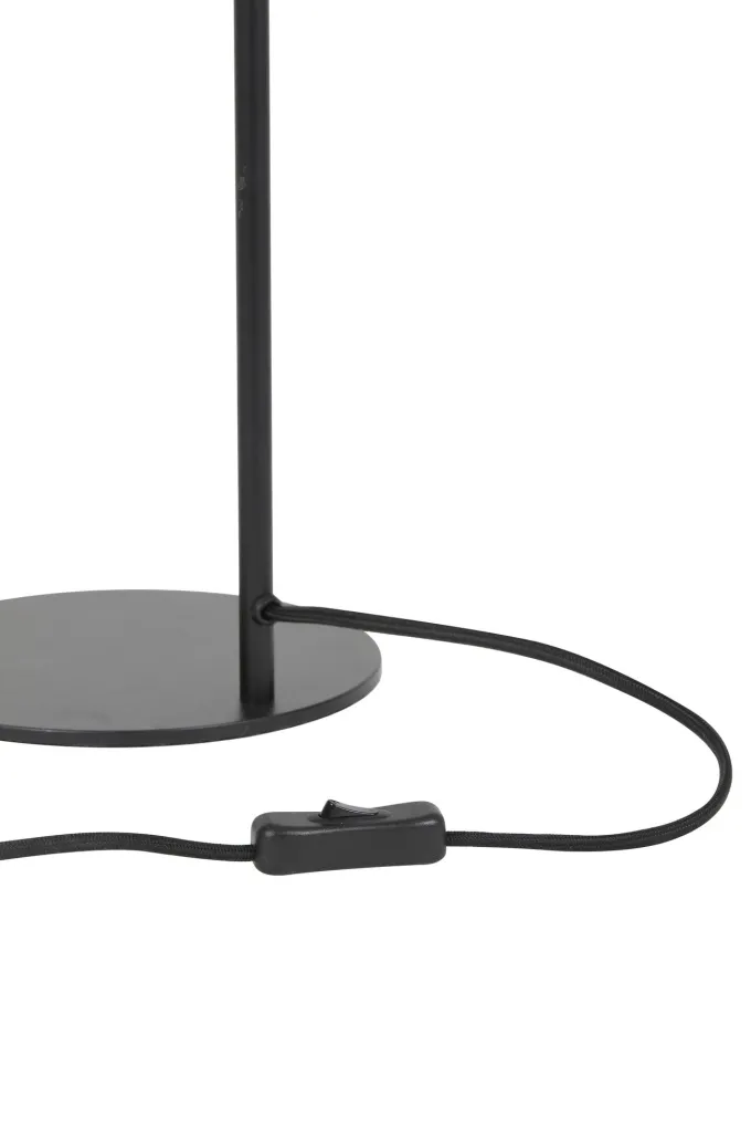 Light en Living Tafellamp LEKAR 27x18x58 cm - Antiek Brons met Smoke Glas