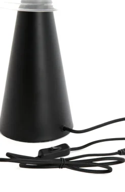 Light en Living Tafellamp Mueda - zwart - Ø30cm