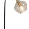 Light en Living Tafellamp RAKEL Antique brass of zwart - Light & Living