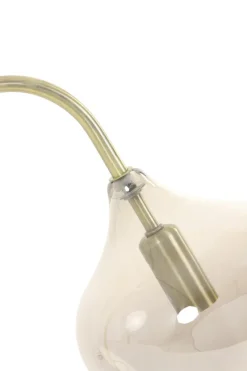Light en Living Tafellamp RAKEL Antique brass of zwart - Light & Living