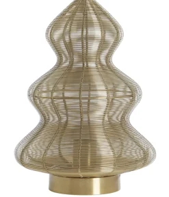 Light en Living Tafellamp Ø25x34 cm CHRISTMAS TREE brons