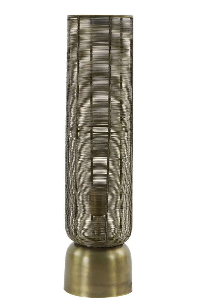 Light en Living Tafellamp Ø15,5x60,5 cm LEZUZA in antiek brons van Light&Living