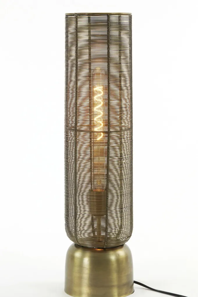 Light en Living Tafellamp Ø15,5x60,5 cm LEZUZA in antiek brons van Light&Living