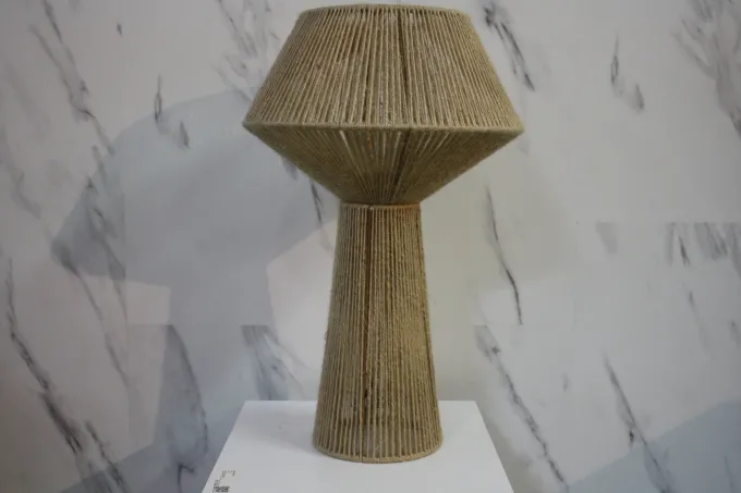 Light en Living Tafellamp Ø36x57 cm FUGIA jute