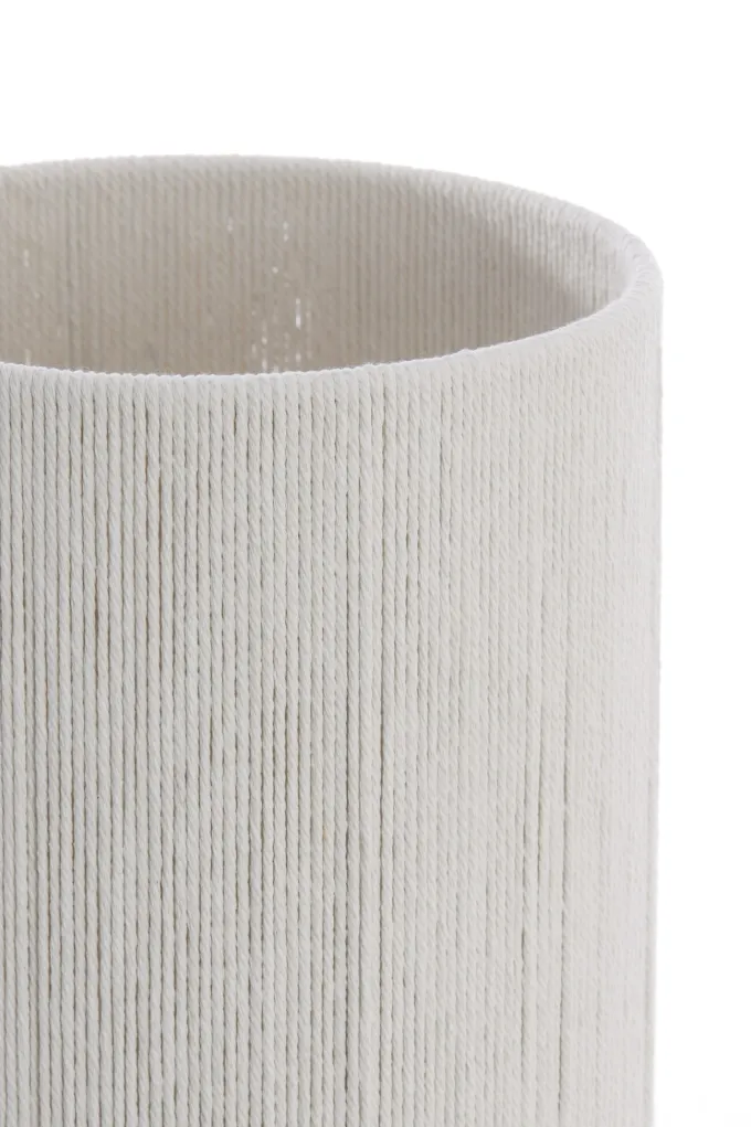 Light en Living Tafellamp Ø22x67,5 cm DANIALO hout print naturel+touw crème