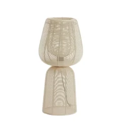Light en Living Tafellamp Ø24x54 cm ABOSO crème