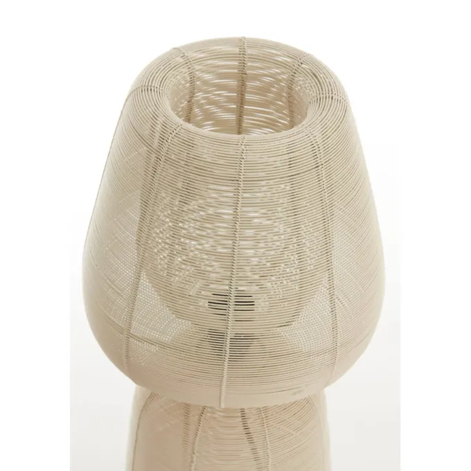 Light en Living Tafellamp Ø24x54 cm ABOSO crème