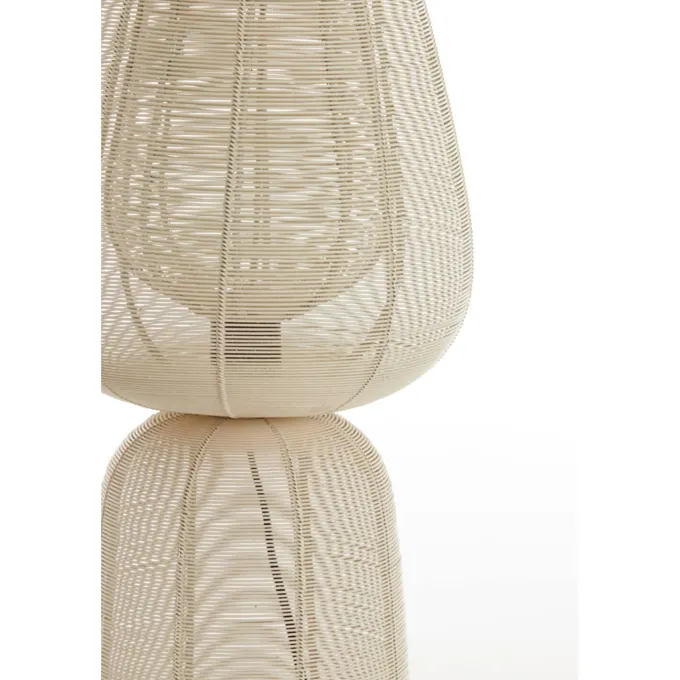 Light en Living Tafellamp Ø24x54 cm ABOSO crème