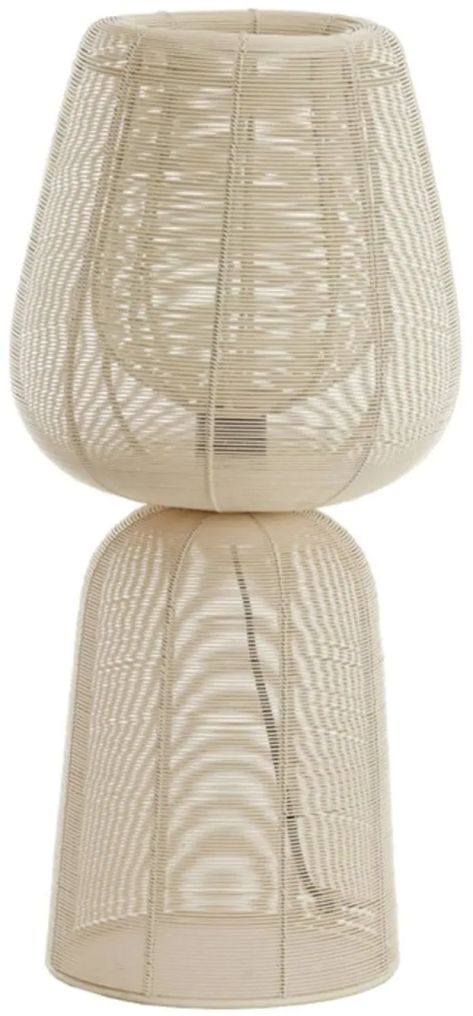 Light en Living Tafellamp Ø24x54 cm ABOSO crème
