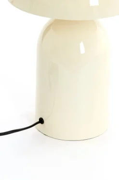 Light en Living Tafellamp Ø23X35 cm TOLIMA shiny creme