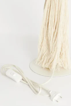 Light en Living Tafellamp Ø31x70 cm ESPINO crème+naturel