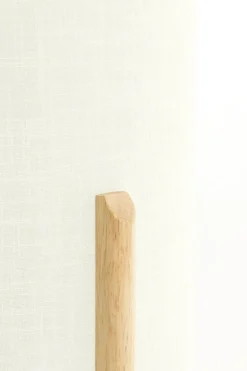 Light en Living Tafellamp Ø22x33 cm LITTO naturel+linnen wit
