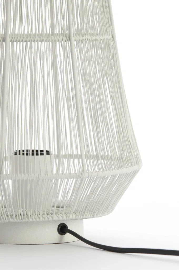 Light en Living Tafellamp Ø24x33 cm BANJAR crème