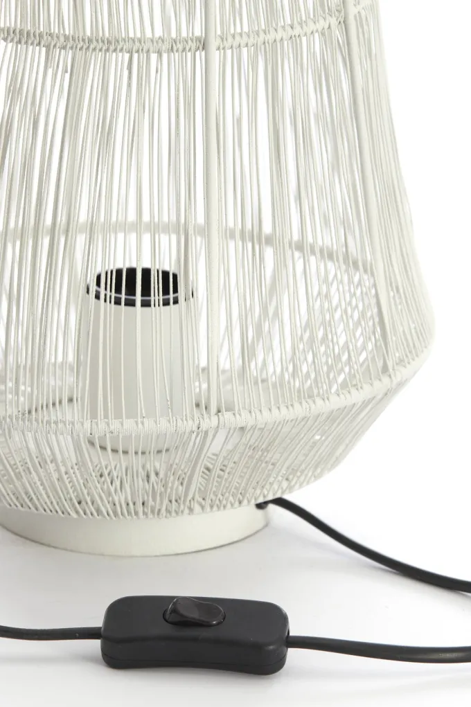Light en Living Tafellamp Ø24x33 cm BANJAR crème
