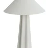 Light en Living Tafellamp Ø38x49 cm CUKAI mat wit