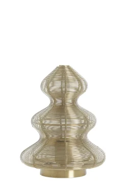 Light en Living Tafellamp Ø21x27 cm CHRISTMAS TREE brons