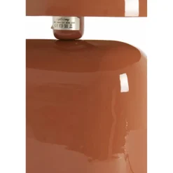 Light en Living Tafellamp 37x26x37 cm TODD glans donker oranje