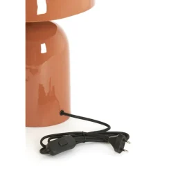 Light en Living Tafellamp 37x26x37 cm TODD glans donker oranje
