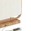 Light en Living Tafellamp 45x15x37,5 cm LECCE houtprint + touw naturel