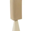 Light en Living Tafellamp 22x22x62 cm ZUWENA crème+linnen naturel