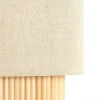 Light en Living Tafellamp 30x20x45 cm LASLO hout natural+linnen naturel