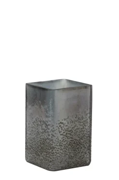 Light en Living Theelicht MOPITU glas blauw luster - 2 maten