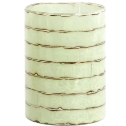 Light en Living Theelicht Ø14x20 cm DRONERI glas helder+mint groen