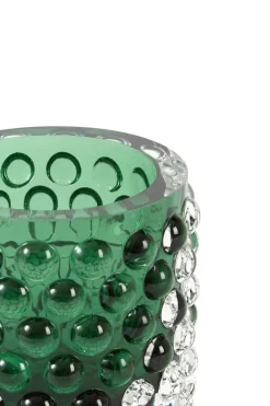 Light en Living Theelicht Ø8x8 cm SUSURRO glas groen