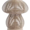 Light en Living Theelicht Ø15x18 cm MUSHROOM mat beige