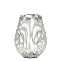 Light en Living Theelicht Ø16x20 cm VENADE antiek zilver