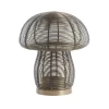 Light en Living Theelicht Ø20x24 cm MUSHROOM antiek brons