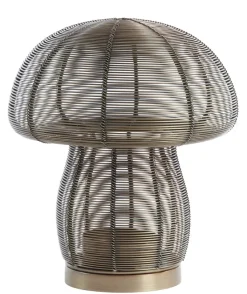 Light en Living Theelicht Ø20x24 cm MUSHROOM antiek brons