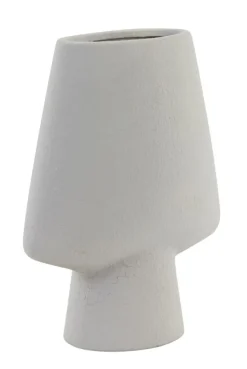 Light en Living Vaas deco CIARA keramiek grijs - 2 maten