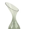 Light en Living Vaas deco Herley glas grijs groen - 2 maten