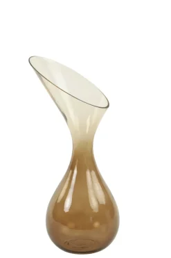 Light en Living Vaas deco Herley bruin - 2 maten