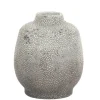 Light en Living Vaas deco RAYSKIN lichtgrijs - Ø23x28 cm